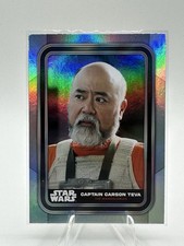 Captain Carson Teva 2023 Topps Star Wars #12 Rainbow Foil