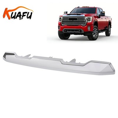 Fits 2020-23 GMC Sierra 2500 3500 HD Front Upper Grille Hood Molding Trim Chrome