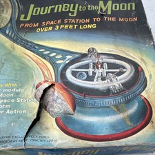 Journey to the Moon Space Station Toy Over 3 Feet Long Space Theme