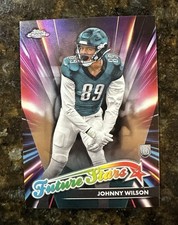 2024 Topps Chrome Football JOHNNY WILSON RC Future Stars Refractor #FS-22