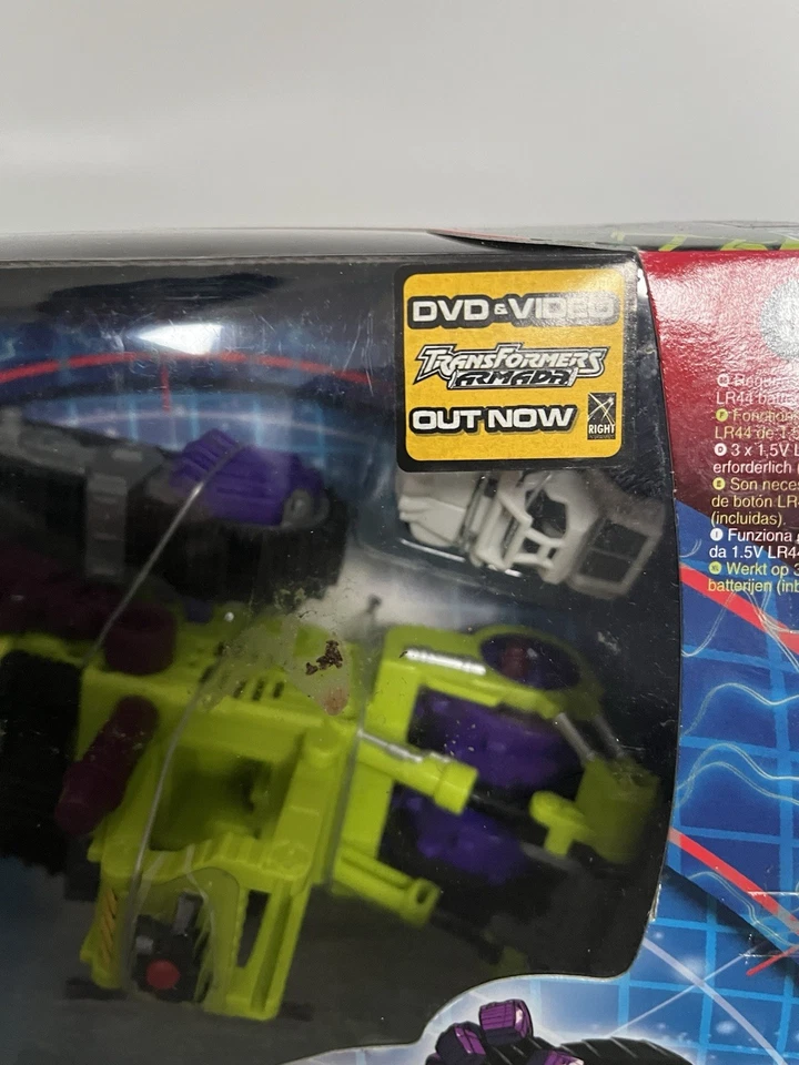 Transformers Armada Scavenger Hasbro 2002 Rollbar Mini-Con New Sealed Figure - Image 4 of 4