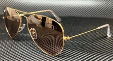 RAY BAN RB3025 001 3E Gold Aviator 58 mm Unisex Sunglasses