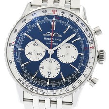 BREITLING Navitimer B01 Chronograph 46 AB0137 Navy Dial Automatic Men's_937516