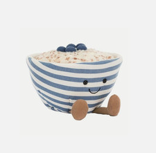 Brand New Jellycat Amuseable Oats Porridge Plush with Tags & Dust Bag.