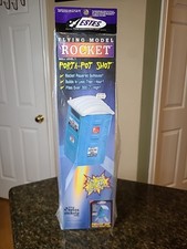 Vintage Estes Flying Model Rocket Kit #2145 EXTREMELY RARE PORTA-POT SHOT NEW!