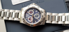 Longines Hydro Conquest Chronograph Mens Watch Blue 300M Swiss Mans Wristwatches