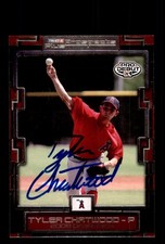 Signed Baseball Card Auto 2008 TriStar Prospects Plus #89 Tyler Chatwood