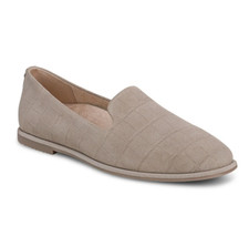 Limited stock VIONIC Willa 2.0 Slip on Flat - Cobblestone Nubuck NEW WITH BOX