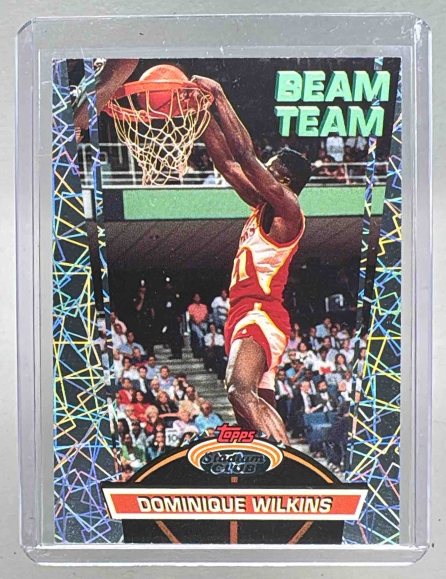 Dominique Wilkins 1992 Topps Stadium Club #2 Beam Team