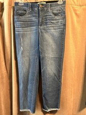 Democracy Women's Blue Jeans Size 8 with Ab Technology