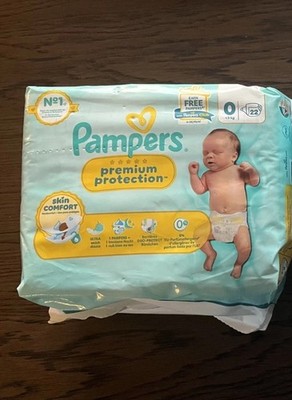 Pampers Premium Protection Gr 0 /22 Stück Neu