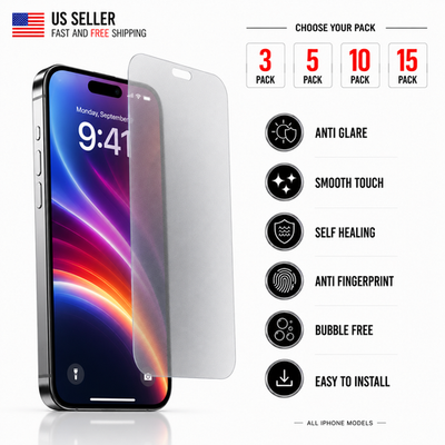 #ad Anti Glare Matte Soft Screen Protector For iPhone All iPhones 3 5 10 15 Pack $13.45