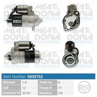 Meat & Doria Starter FüR Mitsubishi Space Wagon N9_W N8_W 2.4 GDI 2.0 Galant