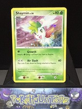 Pokemon Card Shaymin 15/127 Platinum Base Set Holo Rare Played