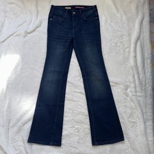 Anthropologie Pilcro Jeans 26 Dark Wash The Demilune Boot Bootcut Stretch Denim