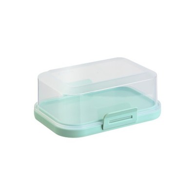 ENGELLAND Stapelbare Butterdose Aufbewahrung Plastik-Frische-Box-Dose BPA-Frei