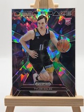 Tyler Kolek #1 2024 Panini Prizm Draft Picks Deep Space Prizms Ice RC