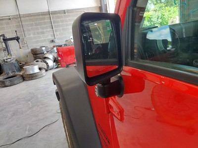 Driver Side View Mirror Full Door VIN W 6th Digit Fits 15-18 WRANGLER 2953501