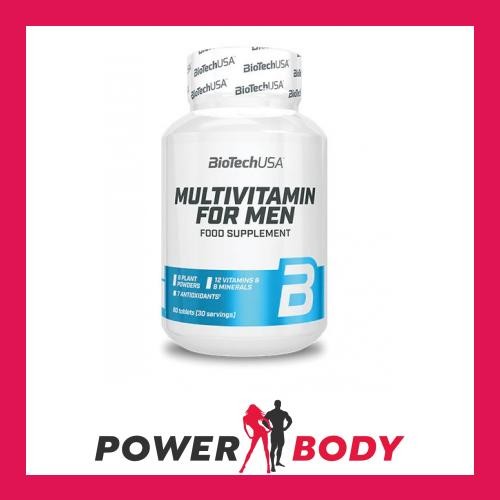 BioTechUSA - Multivitamin for Active Men - 60 tablets