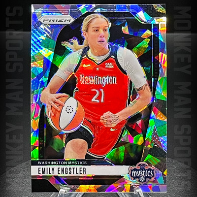 2024 Prizm WNBA - Emily Engstler - #67 ICE PRIZM MYSTICS MINT