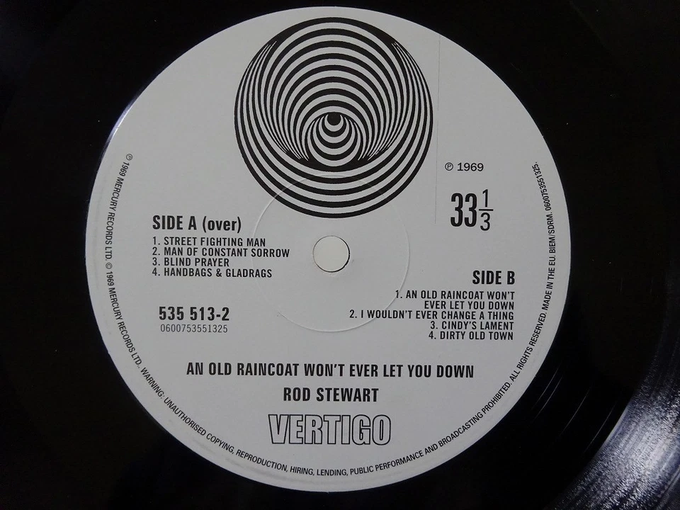 Rod Stewart  Mercury 0600753551318 EU shrink,180g VINYL LP - Image 3 of 3