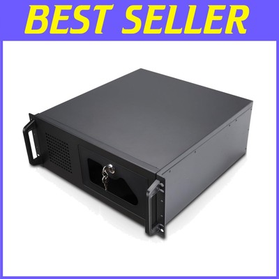 4U Server Chassis Rackmount Case | 7 3.5'' Bays, 2
