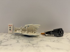 LEGO Ninjago Parts Lot: Turbo Shredder 2263, Ice Dragon 2260, Rattlecopter 9443