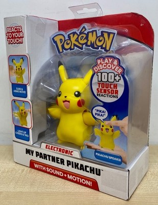 Pokemon - My Partner Pikachu Electronic Actionfigur **Brandneu**