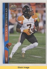 2021 Upper Deck CFL Blue Lucky Whitehead #12 READ 6hk