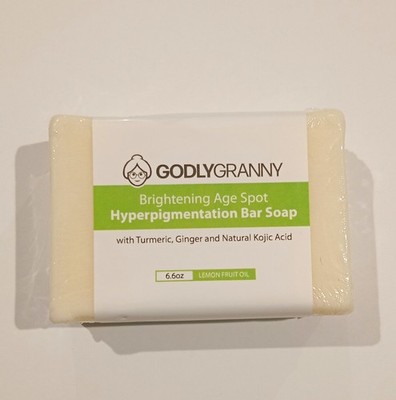GODLY GRANNY SOAP  LEMON FRUIT OIL hyperpigmentation age spot SOAP BAR