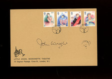 1982 British Theatre Little Angel Marionette Theatre signed John Wright.