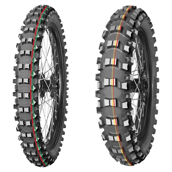 COPPIA GOMME MITAS TERRA FORCE-MX 60/100-14 MH (NHS) + 80/100-12 SM (NHS) - Immagine 13