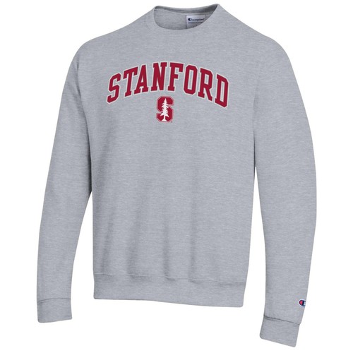 Herren - Champion meliert grau Stanford Cardinal Arch Over Logo Pullover - Bild 2 von 3