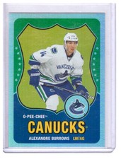 Alexandre Burrows 2010-11 O-Pee-Chee Retro Parallel Card #183