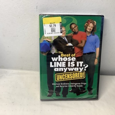 The Best of Whose Line Is It Anyway? - Uncensored (DVD, 2009, 2-Disc Set) NEW