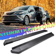 Side Steps Running Boards For 2021-2026 Toyota Sienna Nerf Bars Pedals Parts