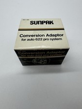 Sunpak Conversion Adaptor 651-168 for 622 Pro System Flash NEW Open Box