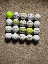20 Taylor made Golf balls, TP5’s and others.