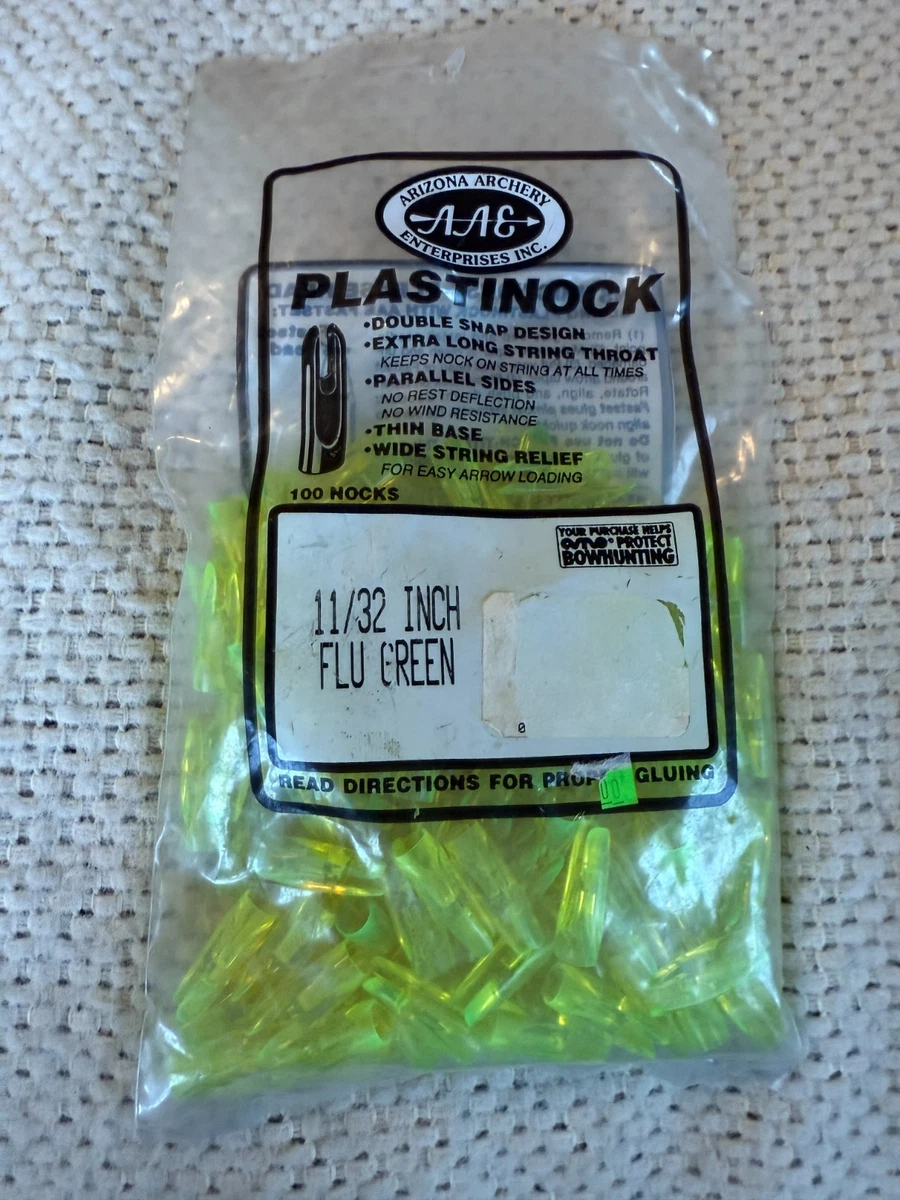 Arizona Archery 11/32 Plastic Nocks 100 Pack