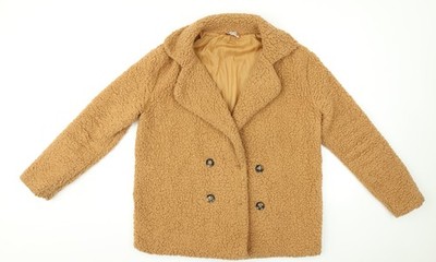 Boni Aro Damen Jacke Mantel Orange Größe M