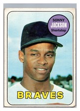 1969 Topps - Sonny Jackson #53 (Poor)