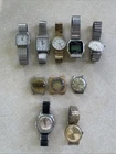 Group of 10 Timex Vintage Watches - AS IS - Most Not Working - 21 Jewels - READ