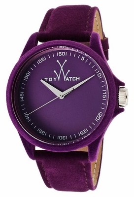 ToyWatch Sartorial Purple Velvet Touch Women's Strap Watch PE06VL