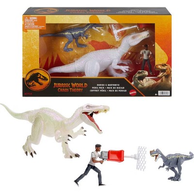 Jurassic World Chaos Theory: Darius & Baryonyx & Monolophosaurus Action
