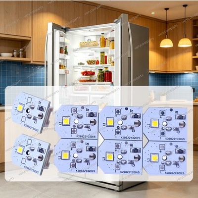8-Pack LED Light for GE Refrigerator Replaces WR55X11132 WR55X25754 3033142