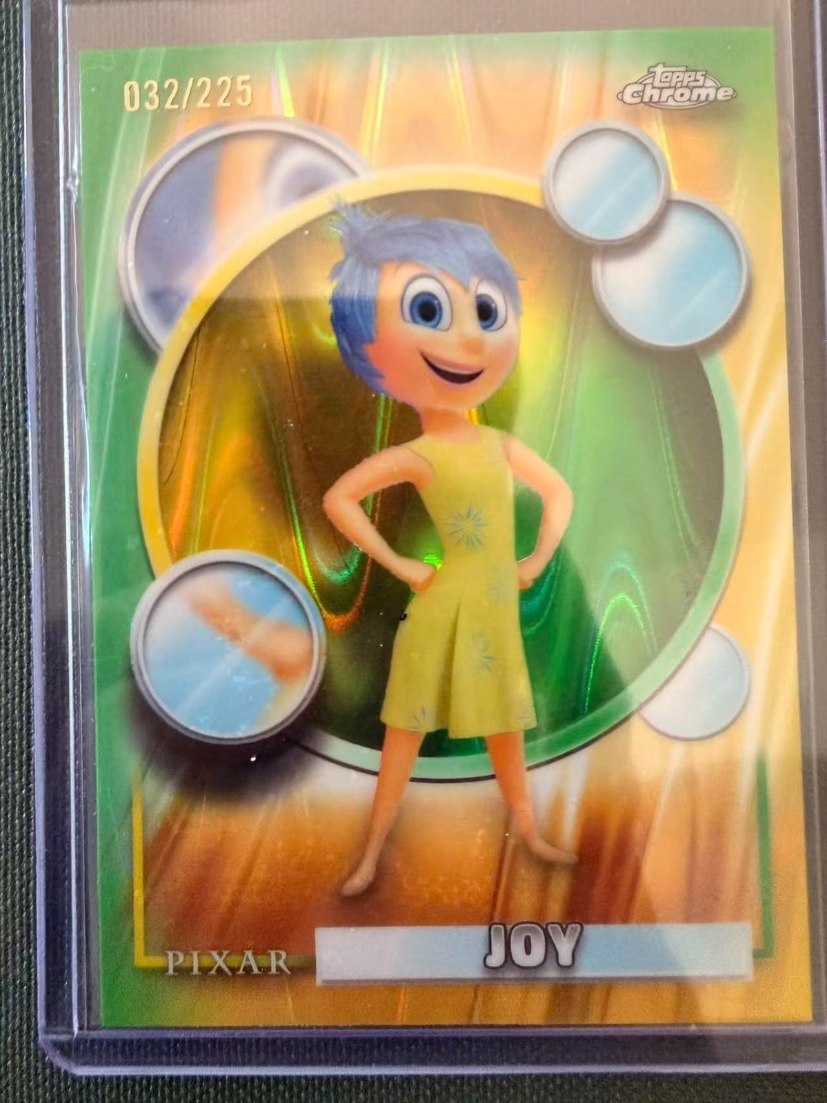 2026 Topps Chrome Disney Joy #171 032/225 Inside Out