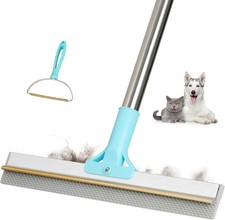 Carpet Rake for Pet Hair Removal Tool, 2 in 1 TPU and Copper Rake Teeth, Dual...