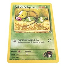 Pokémon Erika's Bellsprout Gym Heroes 76/132 Unlimited - LP - Buy 3 Get 2 Free