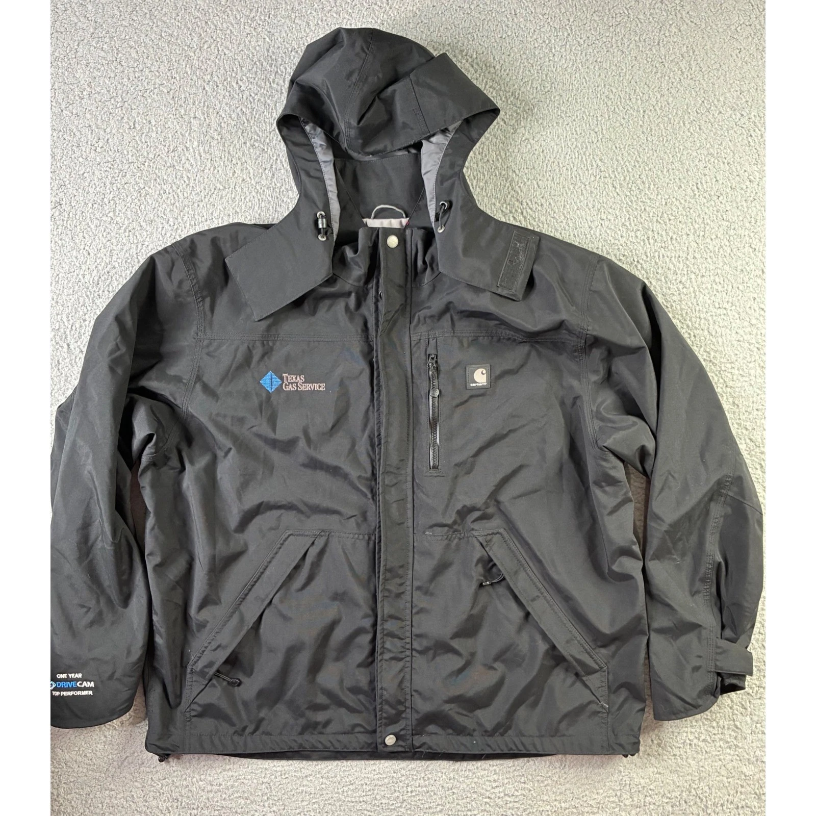 Carhartt Shoreline Storm Defender J162 001 Jacket Waterproof Hooded Work Coat XL
Opens in a new wind