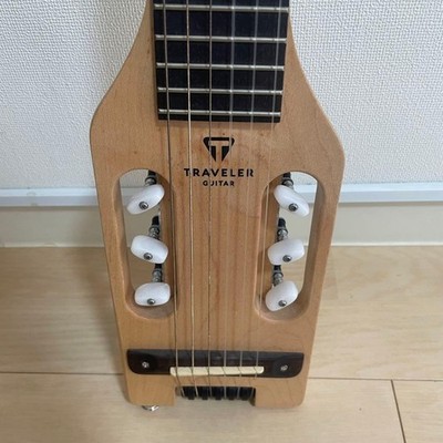 Traveler Guitar Ultra-Light Travel Nylon Guitar, Needs String